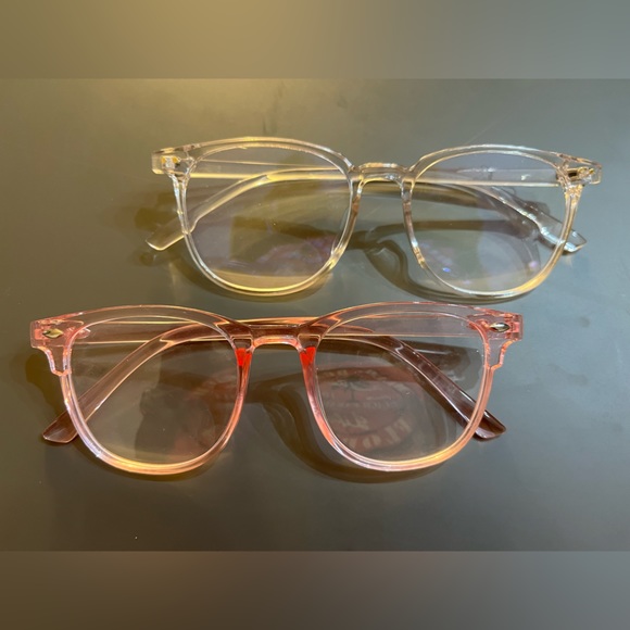 Brand New! Unused! Blue light protection glasses. Pair of Pink and White. - Picture 4 of 8